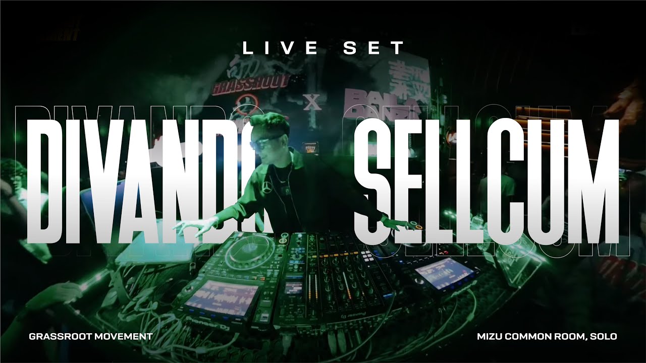 OFFENSIVE DIVANDO X SELLCUM (BAILA DANZA) LIVE SET II AT MIZU COMMONROOM 30 SEPT, GRASSROOT MOVEMENT