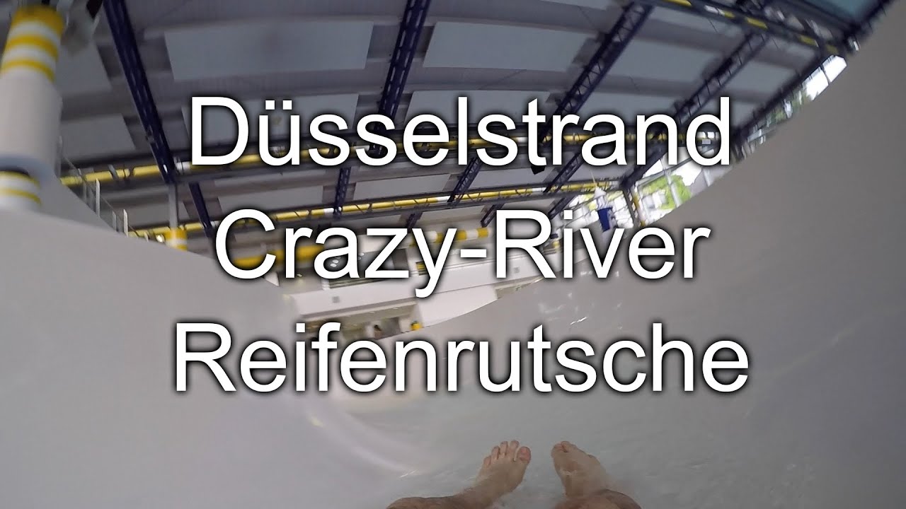 Crazy-River-Reifenrutsche Düsselstrand - Flussrutsche | Düsseldorf Onride POV