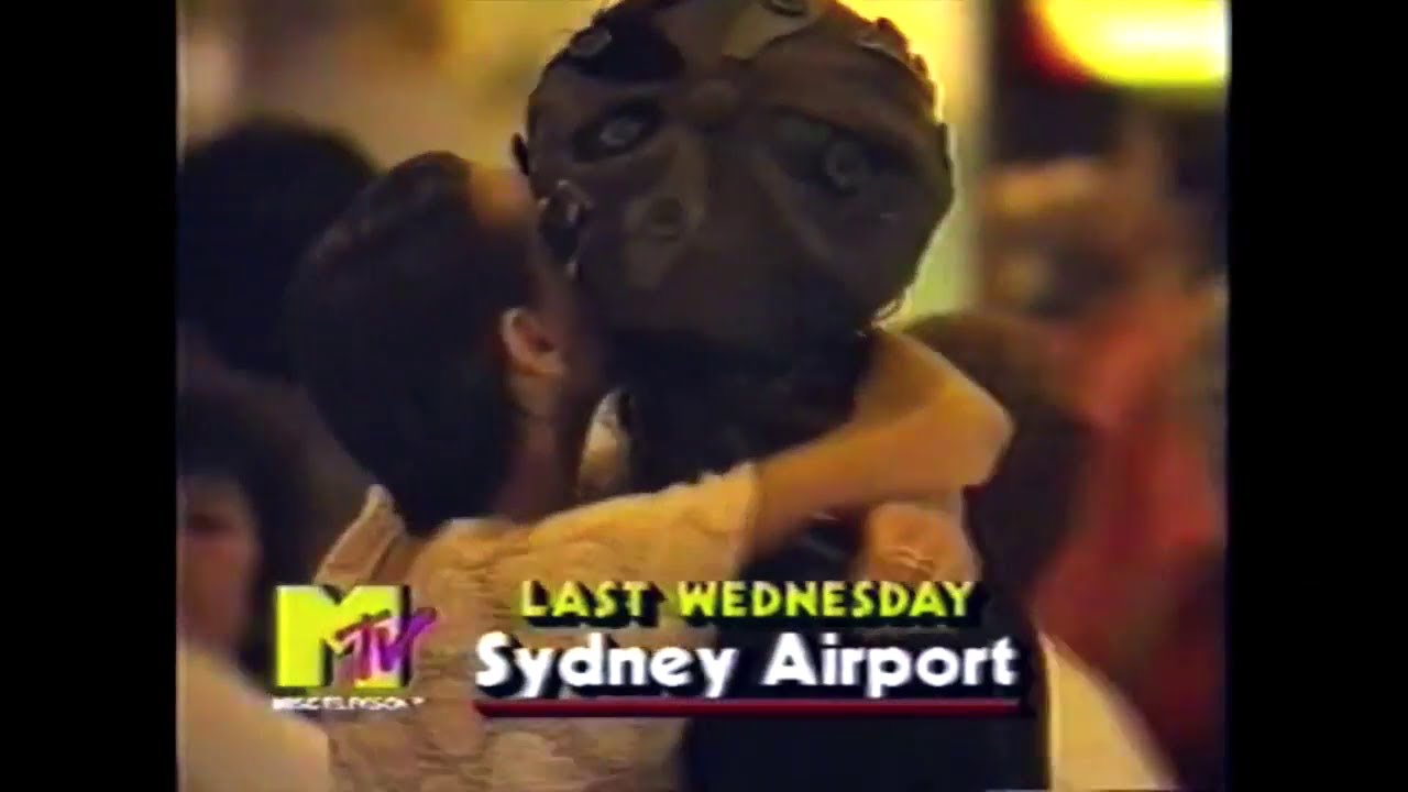 MTV News, 1988 ― Michael Hutchence and Rosanna Crash