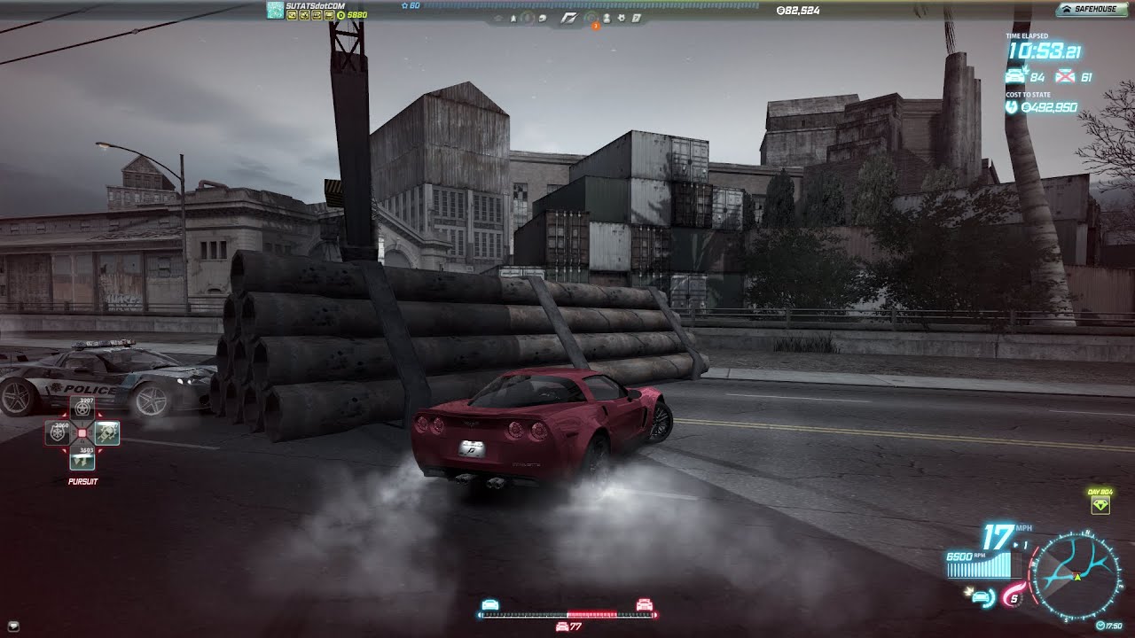 Need For Speed World Pursuit Outrun Winter Community Event 5 (19-21 December 2014)