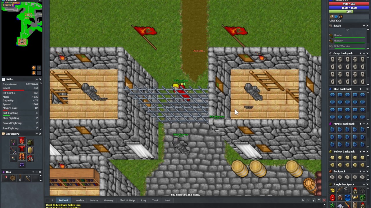 Boots of Haste Quest - Outcastserver.com Open-Tibia 7.6