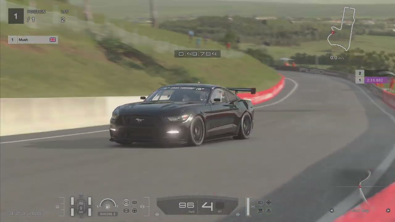 GT7 Lap Time Challenge🏅Mount Panorama🏁Ford Mustang🏅