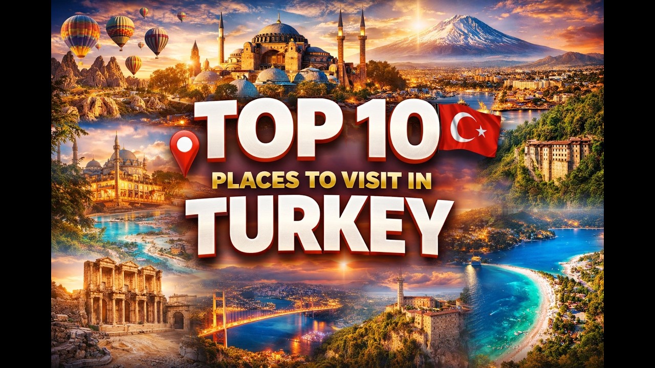 Top 10 places to visit in turkey