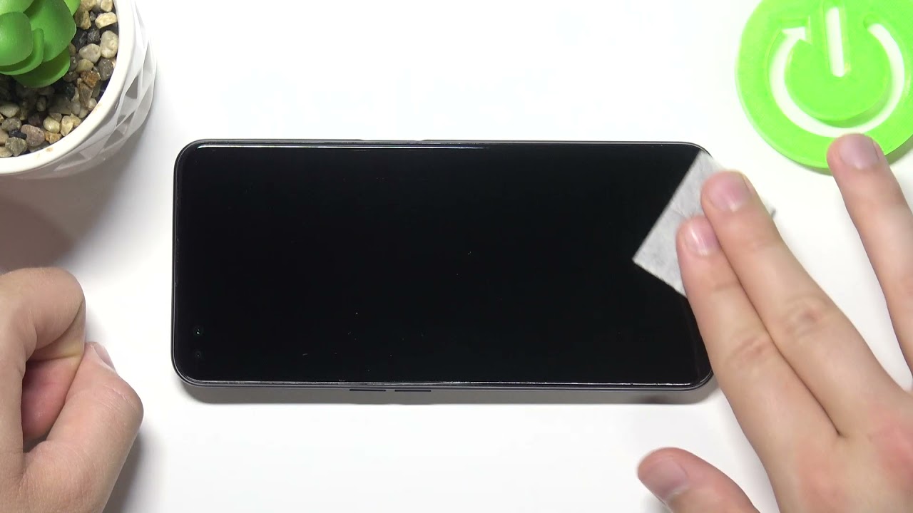 How to Apply Tempered Glass to OPPO Reno4 Z 5G - Put Tempered Glass on Screen