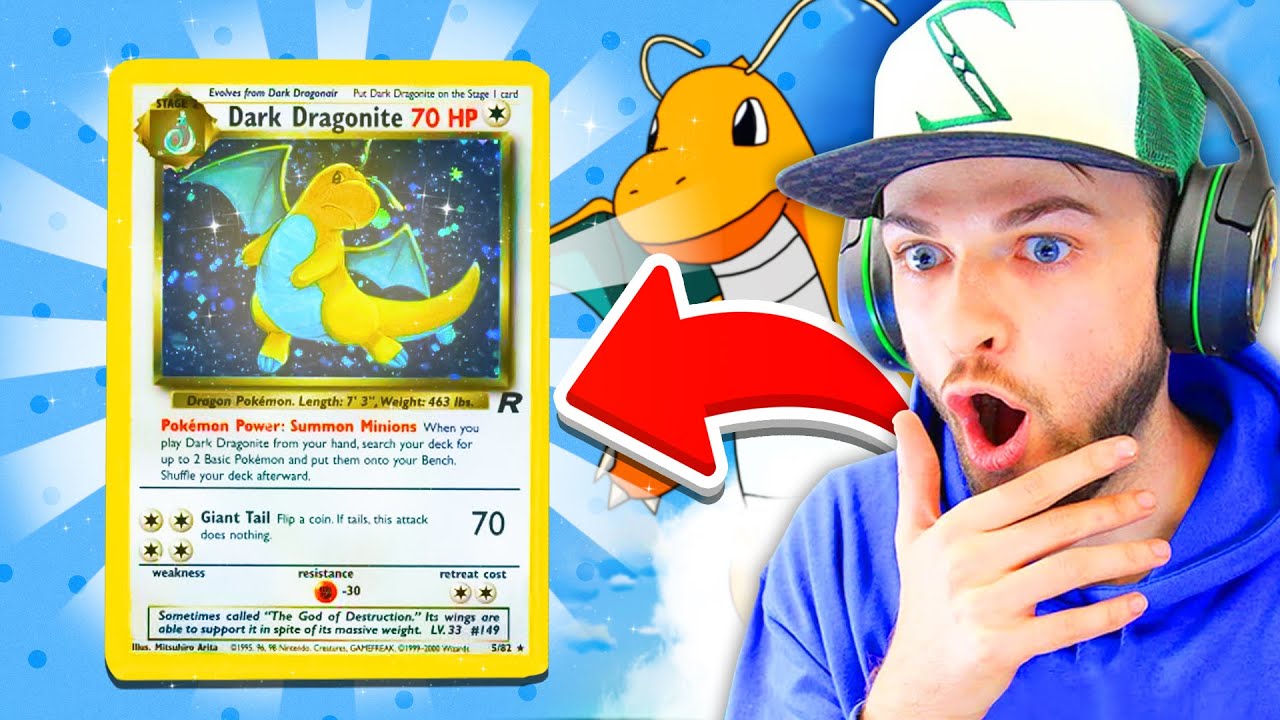 ALI A PULLS A HOLOGRAPHIC DARK DRAGONITE!!! | Team Rocket Booster Box Break!