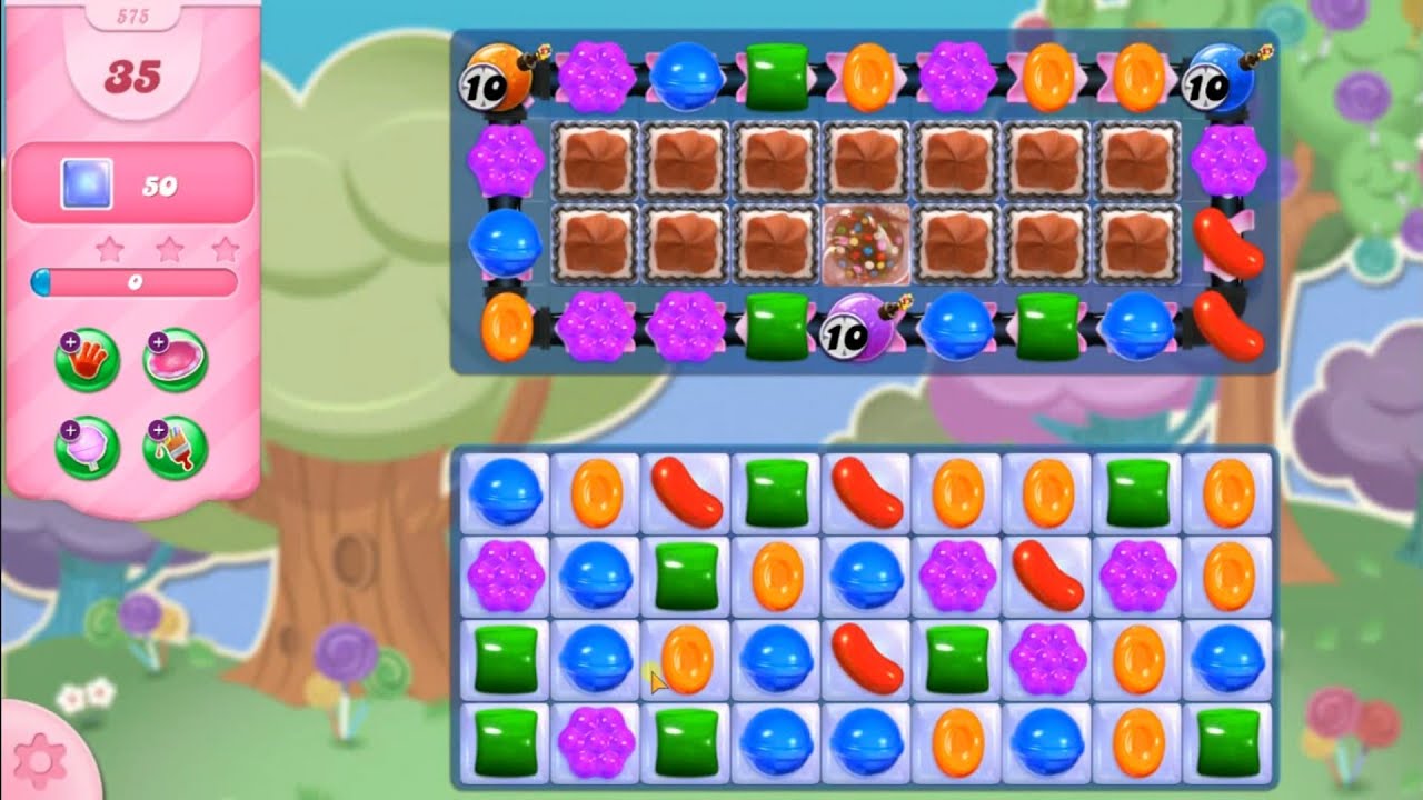 Candy Crush Saga Level 575 NO BOOSTERS