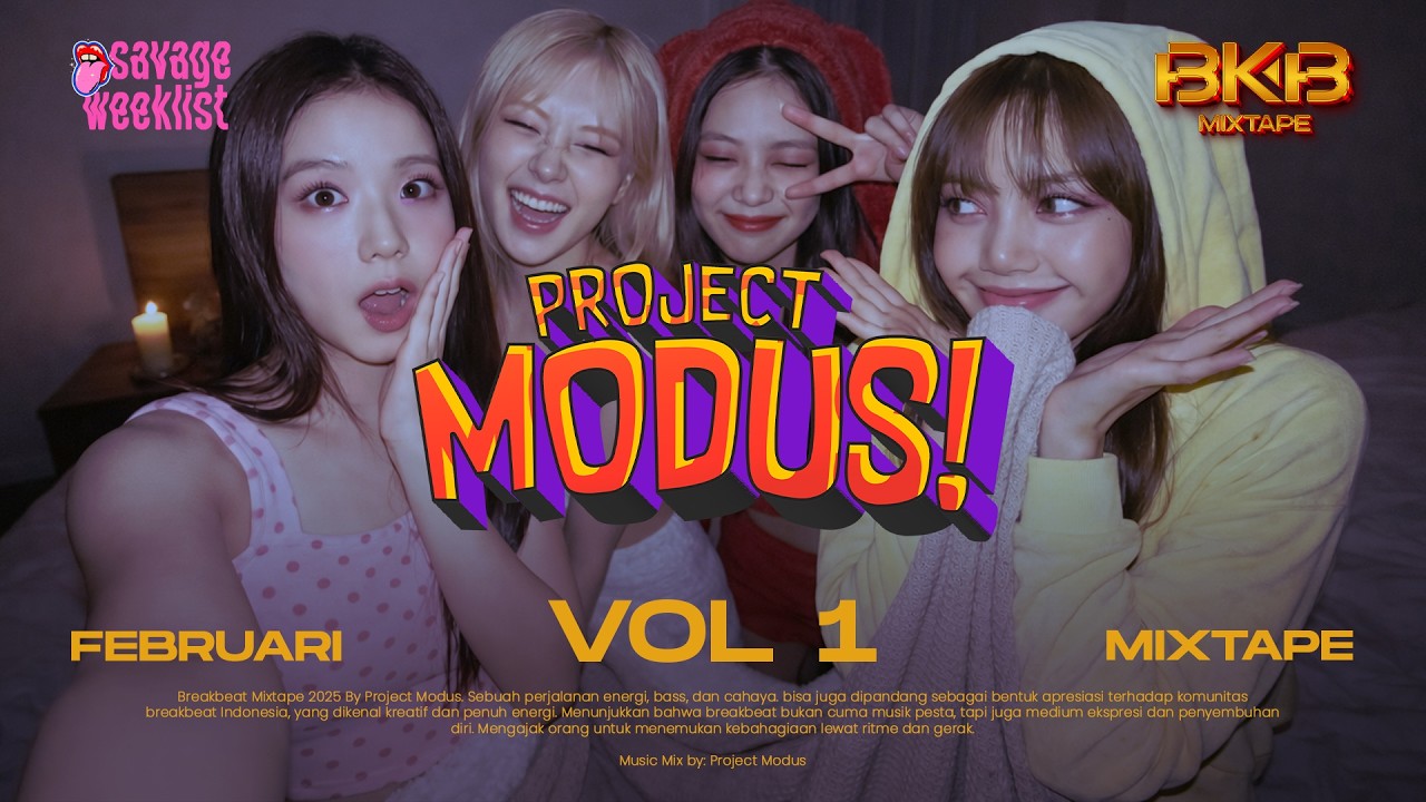BREAKZ PARTY HOLIC!! BREAKBEAT JUNGLE DUTCH BKB MIXTAPE VOL 1 FEBRUARI 2026 - BY PROJECT MODUS