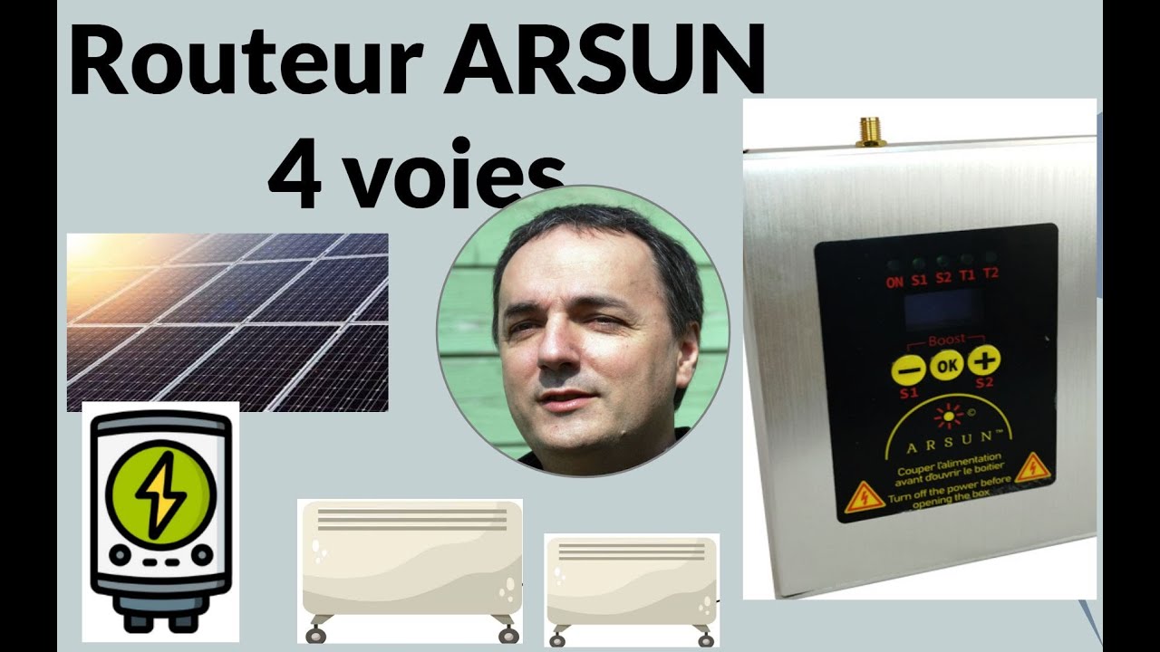 Routeur Arsun 4 voies