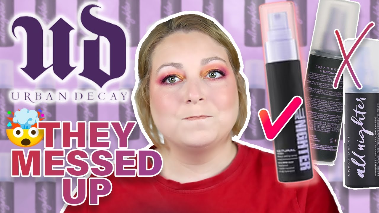 Urban Decay's All Nighter Setting Spray REFORMULATION — Don’t Buy Until You See This!