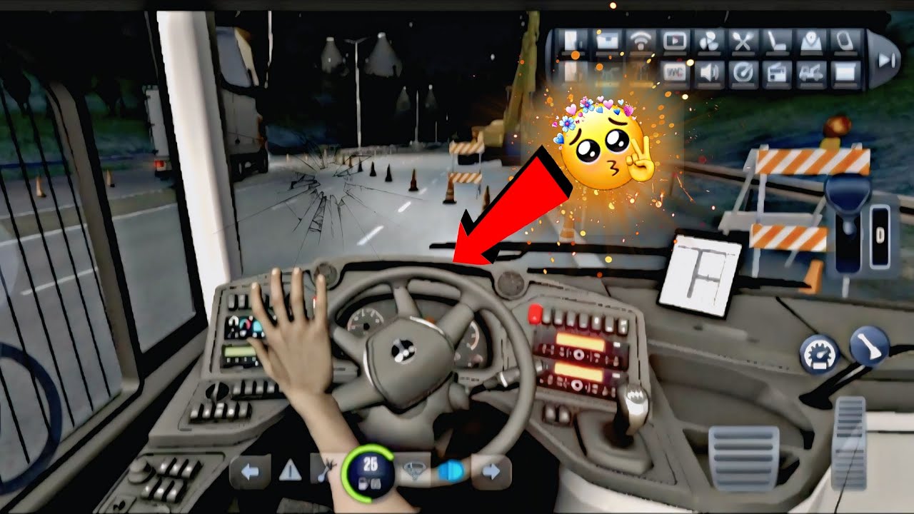 🎮Bus Simulator Ultimate 🚍[ Night long Road Drive Zuuks🌉 ][ Driving= @HARSH GAMER ] 🥶Mobile Gameplay🙀