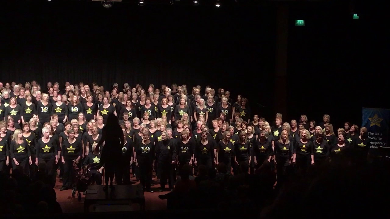 Rock Choir performing 'Mary's Prayer' at Comberton Village College
