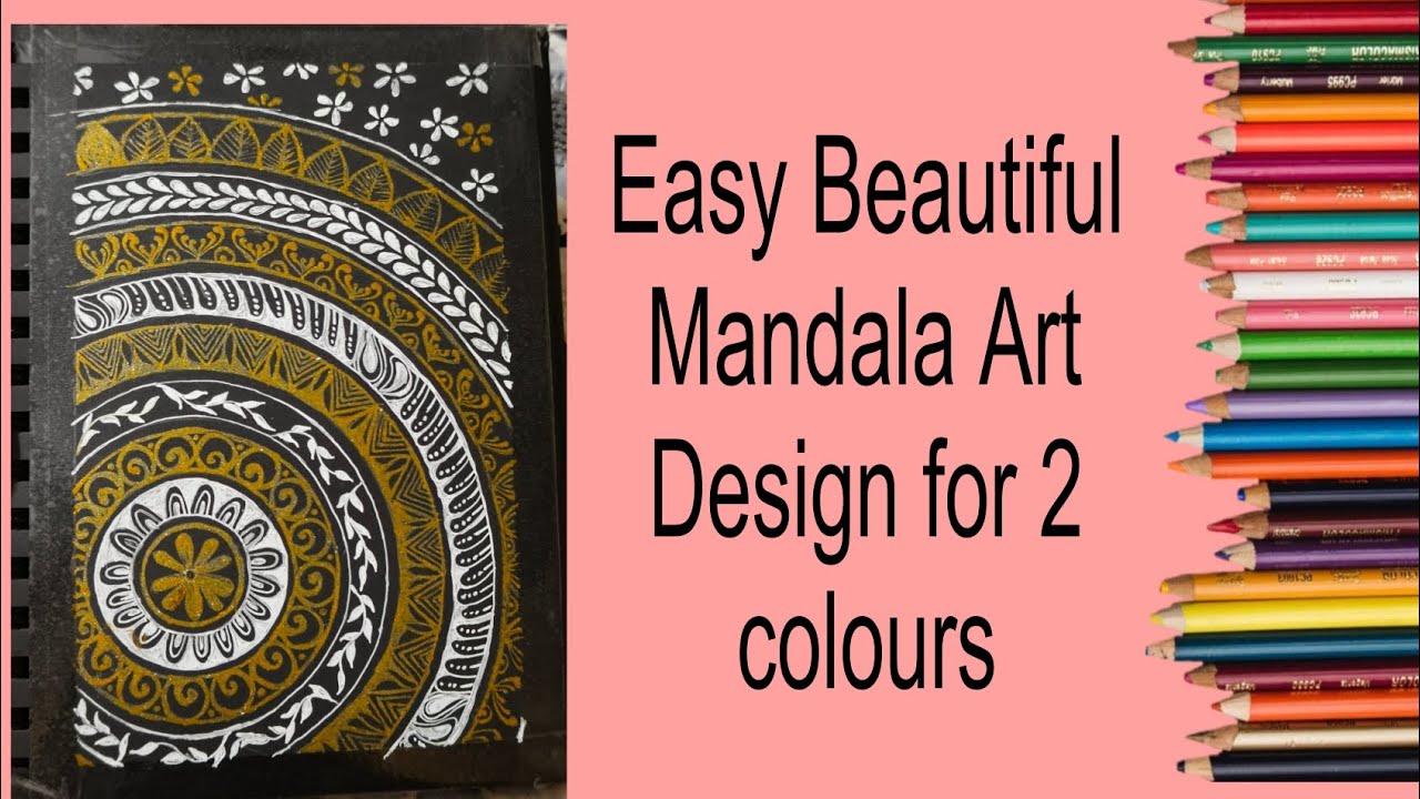 Easy Beautiful Mandala ArtDesign 