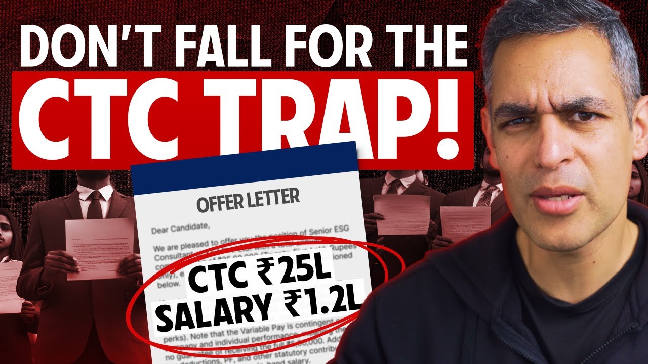 CTC vs In-Hand SALARY! | ESOPs Explained | Warikoo Careers Hindi