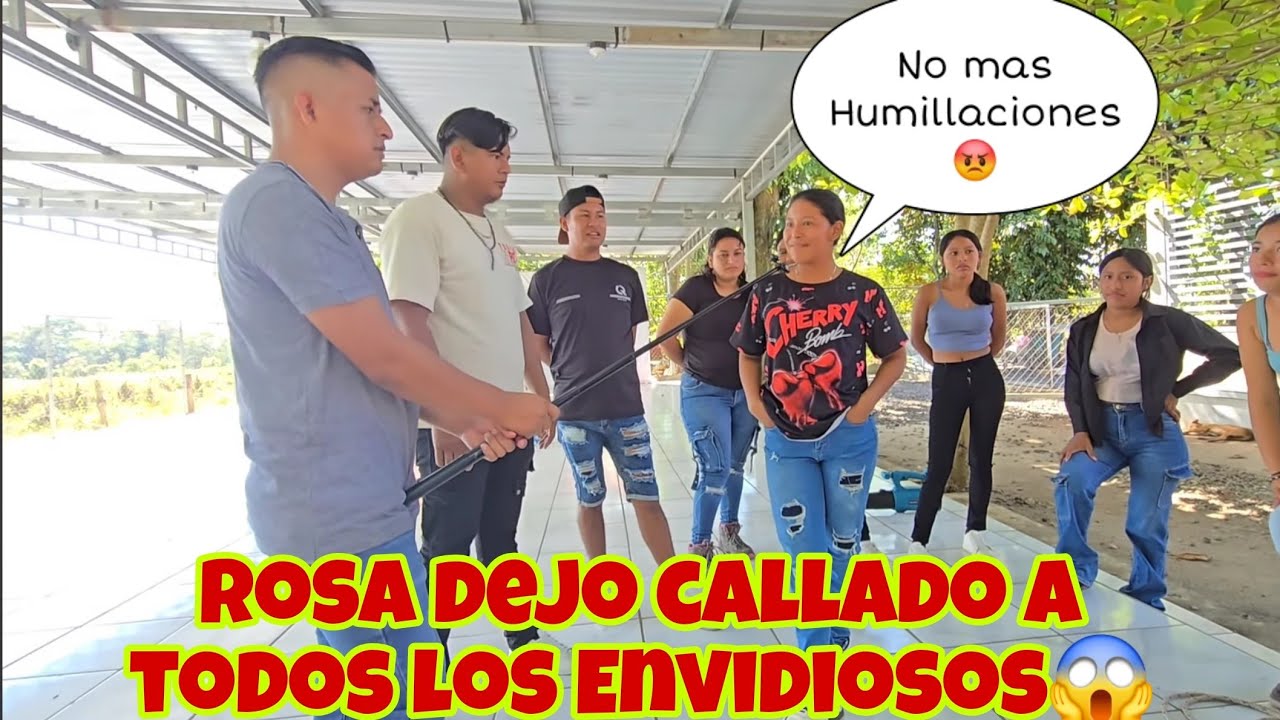 Rosa Le Callo la BOCA a Todos Los Envidiosos😱Ya No Se Dejara Humill4r de Ningún INTEGRANTE