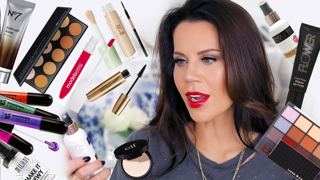 First Impressions NEW DRUGSTORE MAKEUP | Get Ready & Wear test