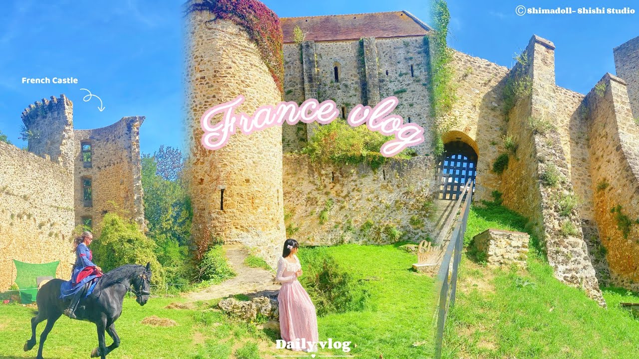 FRANCE VLOG: HARRY POTTER SHOP TOUR, FRENCH CASTLE, CAFE HOPPING BUBBLE TEA, HOMECOOK, SLICE OF LIFE