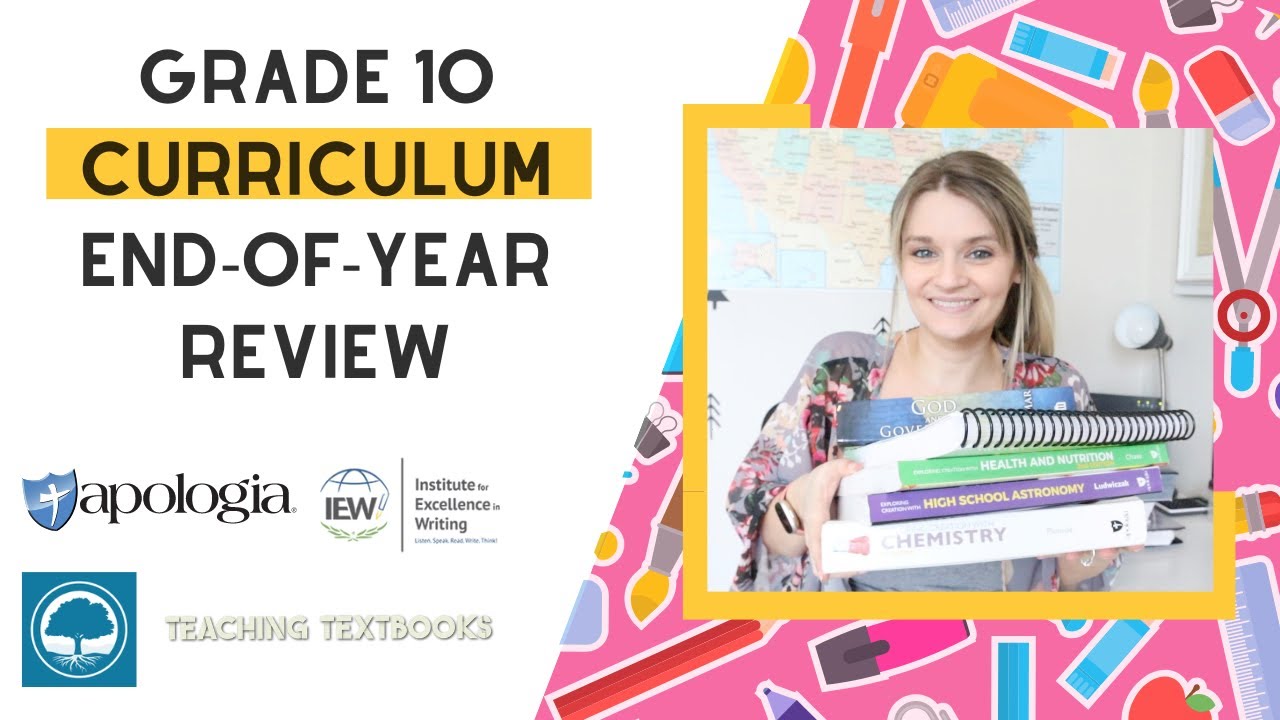 GRADE 10 Homeschool Curriculum Review 🍎 Apologia, Generations, IEW & More 🍎 Homeschool Curriculum
