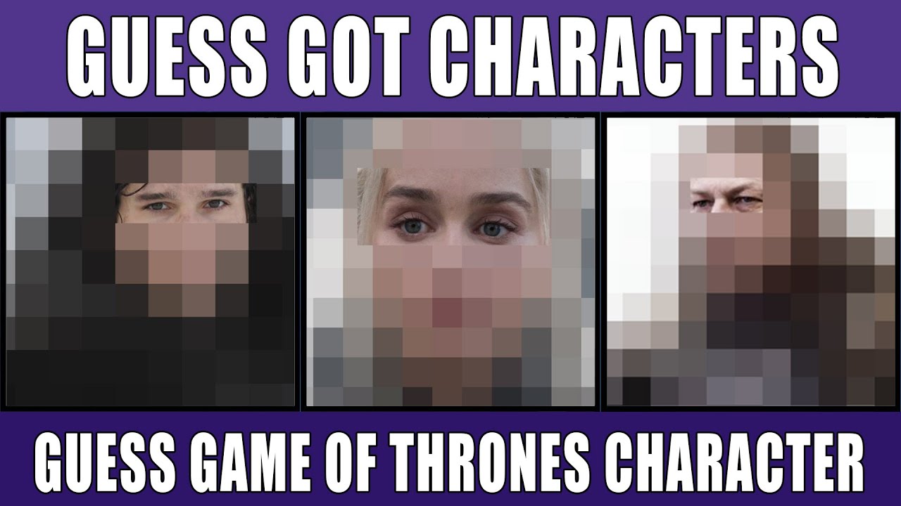 Game of Thrones Guess Quiz | 20 Eyes Quiz | Guess GOT Characters Challenge