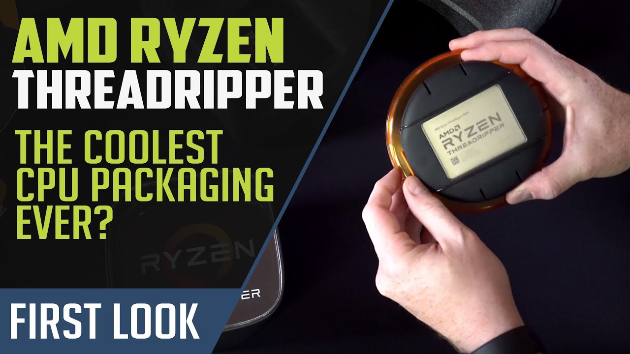 AMD Ryzen Threadripper Unboxing and Media Kit