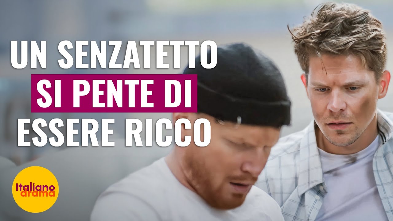 Un senzatetto si pente di essere ricco | @Drama Italiano