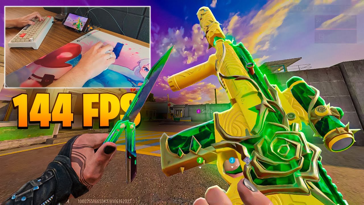 NOVO META! SCAR NO MOBILADOR BLOODSTRIKE a 144Hz (Handcam 🔥)