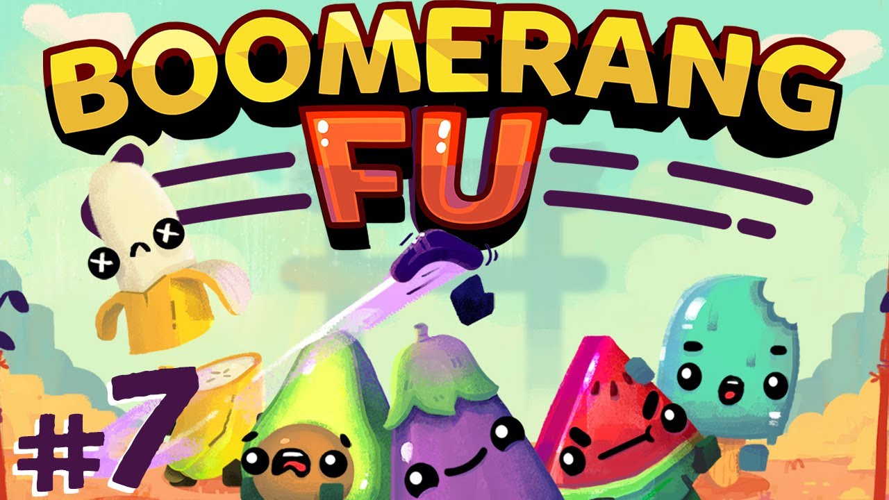 Boomerang Fu - #7 - EXPLODING ICE!! (4 Player Gameplay)