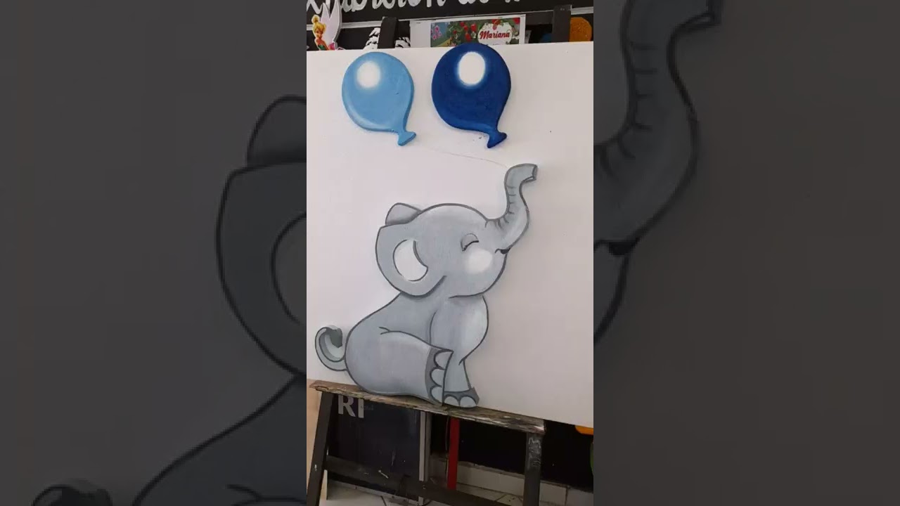 elefantes bebes motivos en icopor(1)