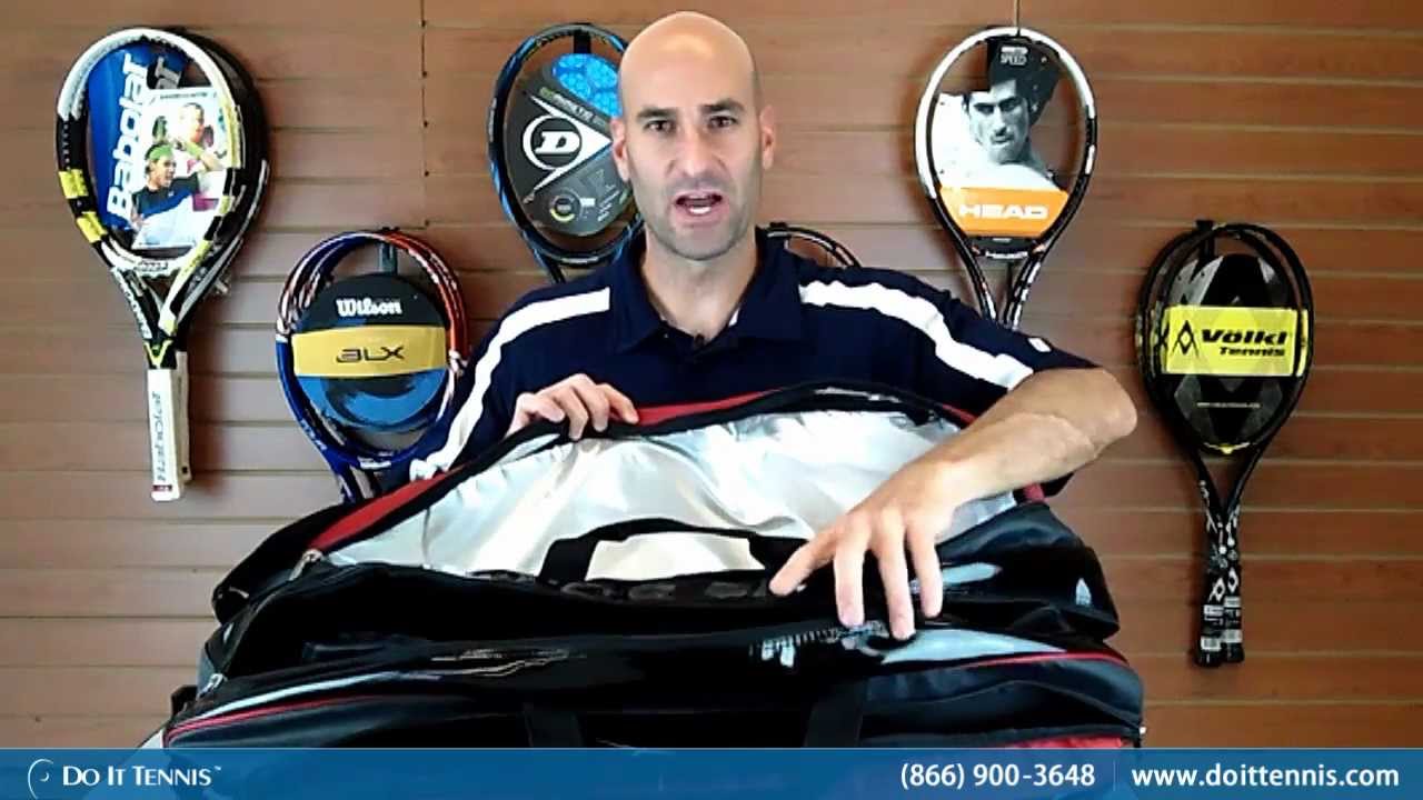 Volkl Tennis Bags - Team Red 9-Pack Mega