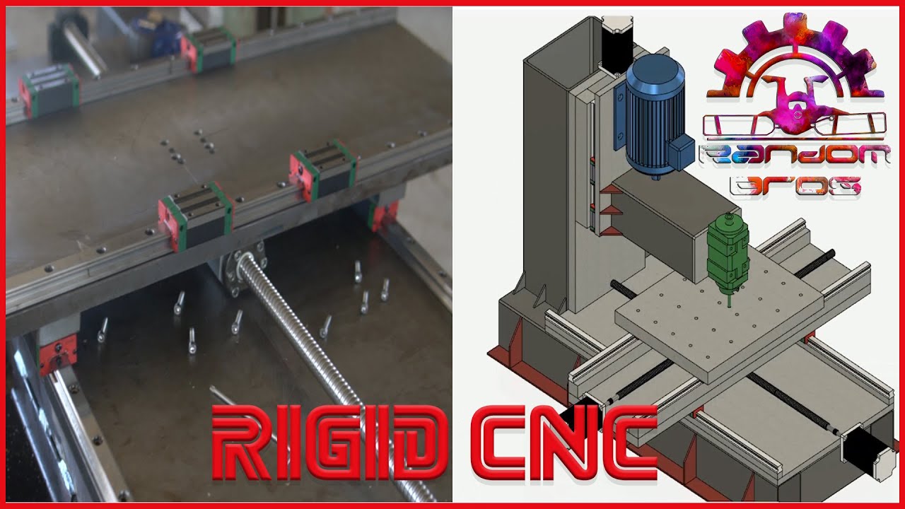 DIY CNC machine 700x700x350 - Part 1