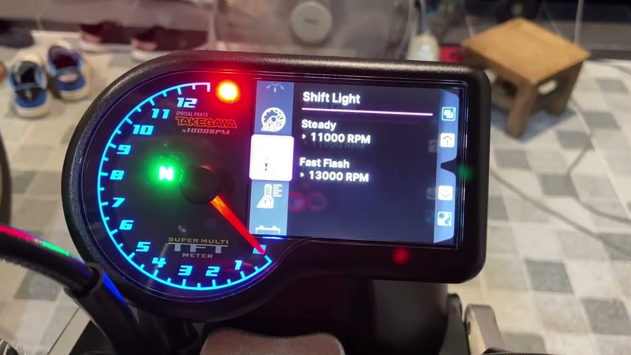 Honda Monkey125 Takegawa super multi dn TFT meter