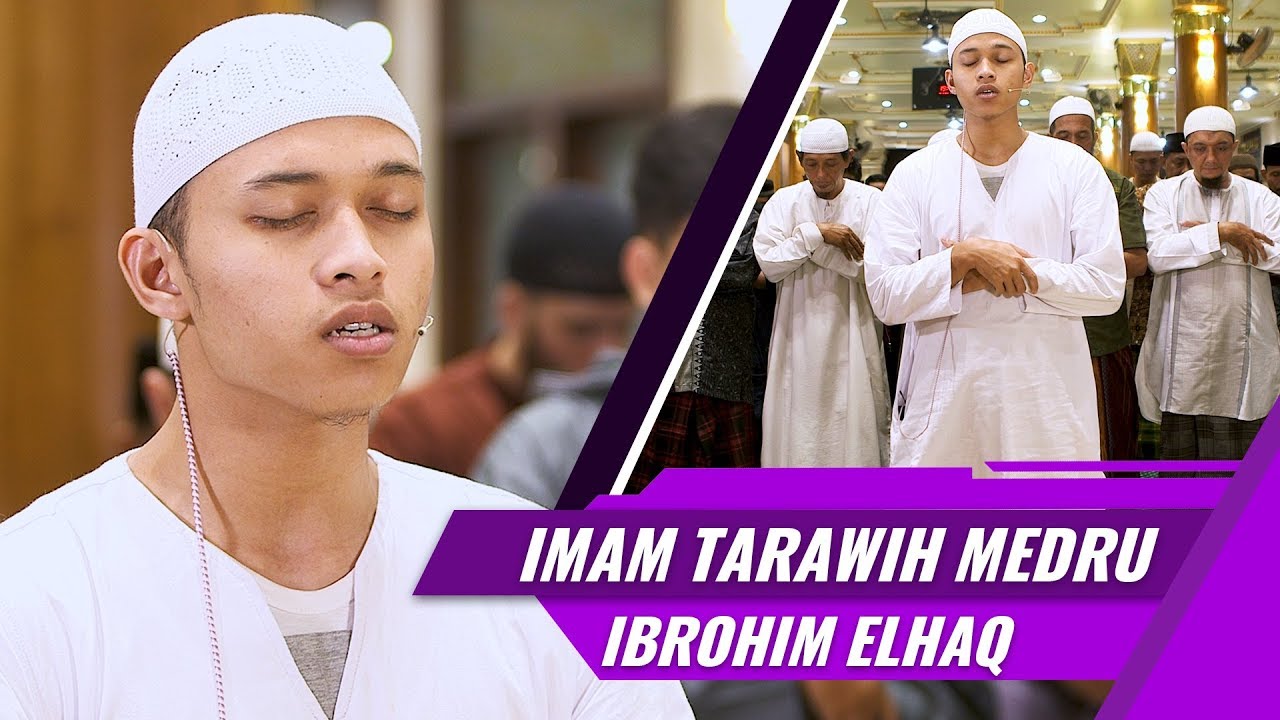 Imam Tarawih Merdu Dengan Maqom Shaba  Surat Al Qiyamah   Ibrohim Elhaq