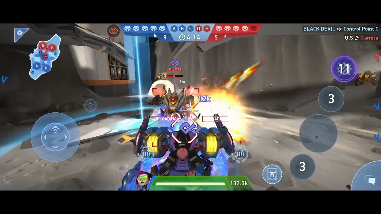 Mech arena game play #2