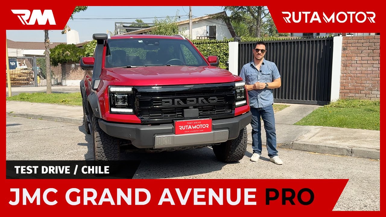 JMC Grand Avenue Pro - La pickup que llega equipada de fábrica a precio de versión normal