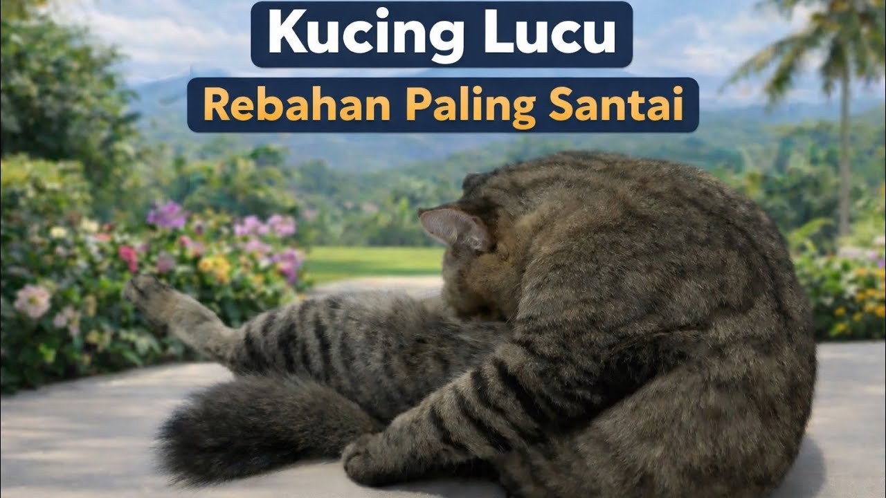 Ada aja tingkahnya kucing satu ini #cat #catvideo #funnycat 