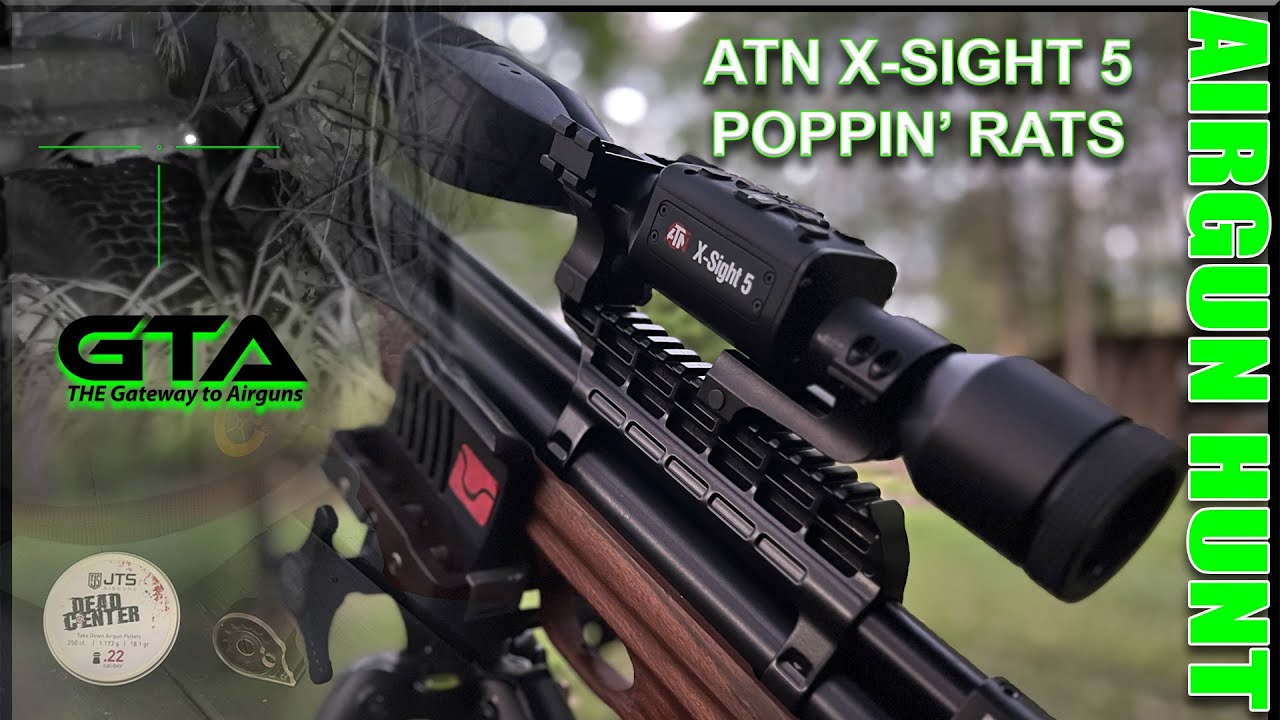 ATN X-Sight 5 – Rat Poppin’ - Gateway to Airguns Pest Control