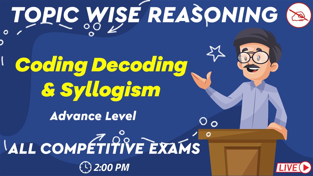 Topic Wise Reasoning | Coding Decoding | Syllogism | All Competitive Exams | Kuldeep Mahendras