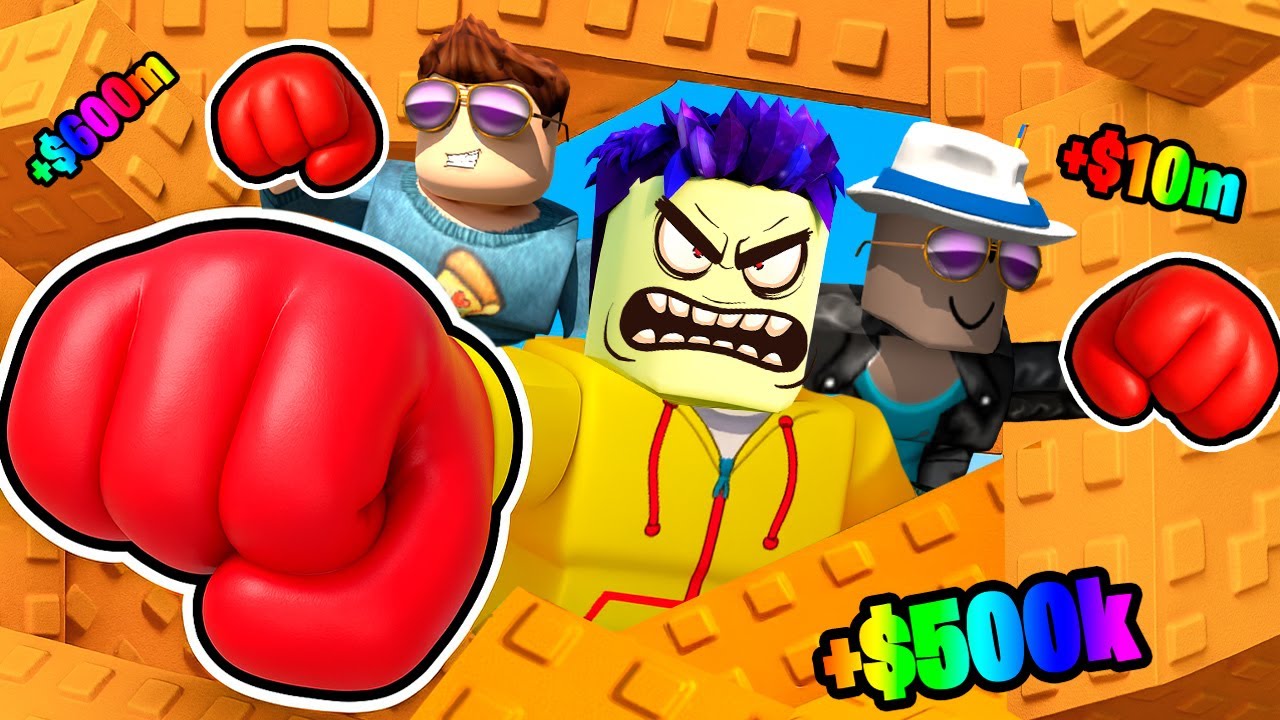 МЕГА УДАР! РАЗРУШИЛ ВСЕ СТЕНЫ В ROBLOX
