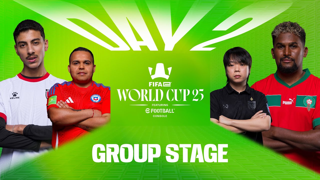 FIFAe World Cup 25&trade; ft. eFootball Console - Day 2 - GROUP STAGE