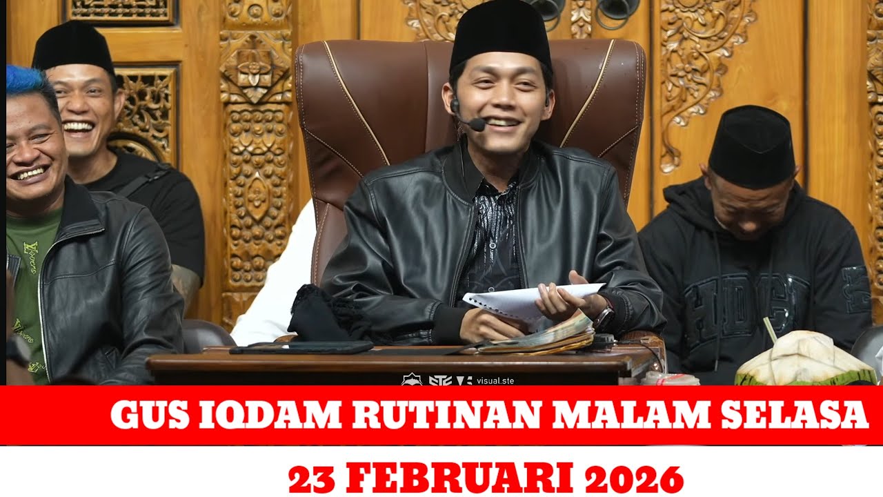 GUS IQDAM RUTINAN MALAM SELASA 23 FEBRUARI 2026