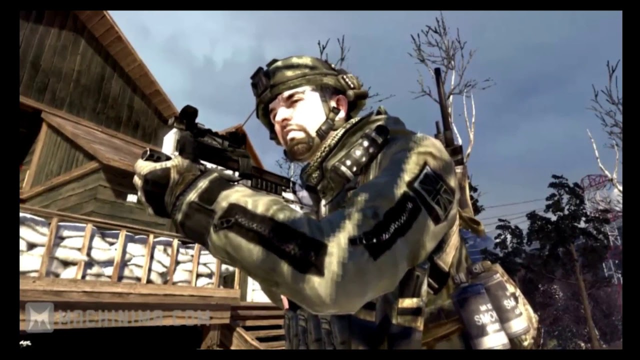 MW2 Greatest Throwing Knife Kill That Didnt Kill (MW2 Machinima)  by UberHaxorNova [ReUpload]