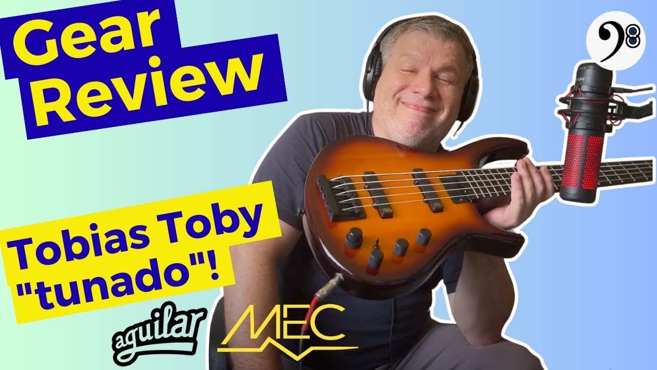 Gear Review #217 - Tobias Toby com upgrades (Captadores MEC e preamp Aguilar OPB-3)
