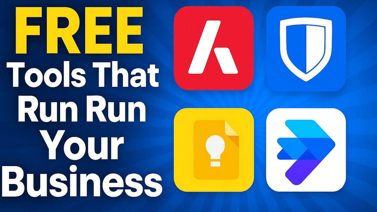 Top 5 Free Tech Tools Every Small Business Must Use in 2025 - Invoicing to No Code App Develop