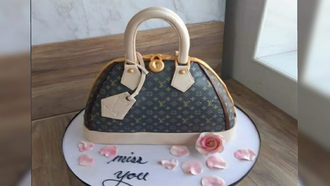 Easy Louis Vuitton Bag Cake Tutorial that Anybody Can Make at Home