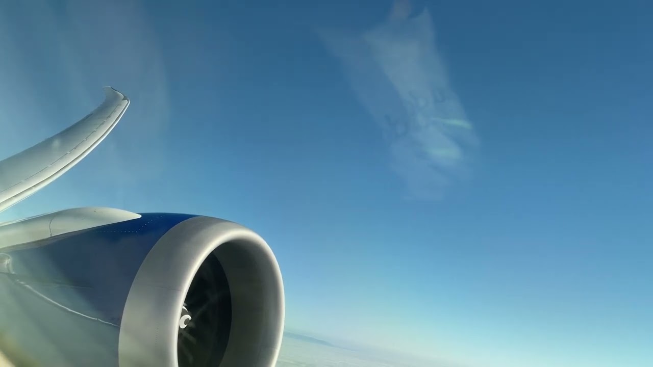 United 787-9 Takeoff: Los Angeles to London Heathrow