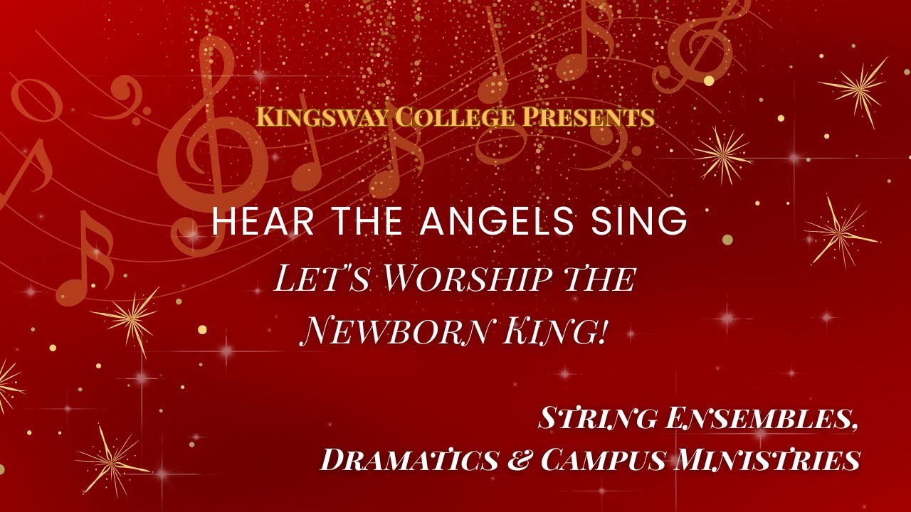 Hear The Angels Sing! Let's Worship The King