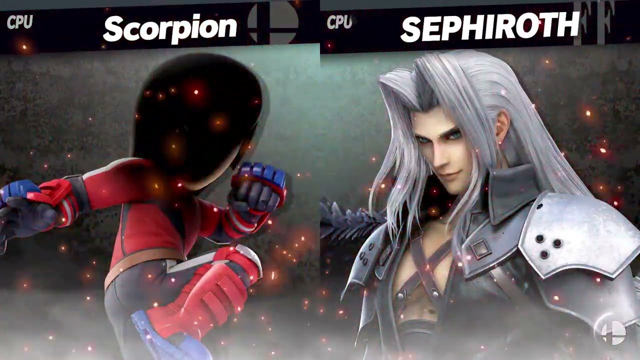 Smash Ultimate EX Scorpion VS Sephiroth