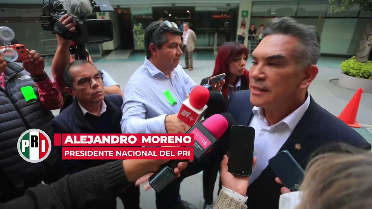 Atención a medios por parte de nuestro Presidente Alejandro Moreno