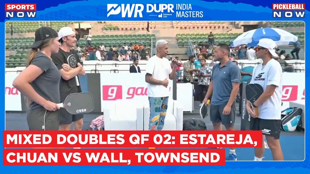 PWR DUPR India Masters 2024: Wall, Townsend Duo Slams Estareja, Chuan In Quarterfinal| Full Match