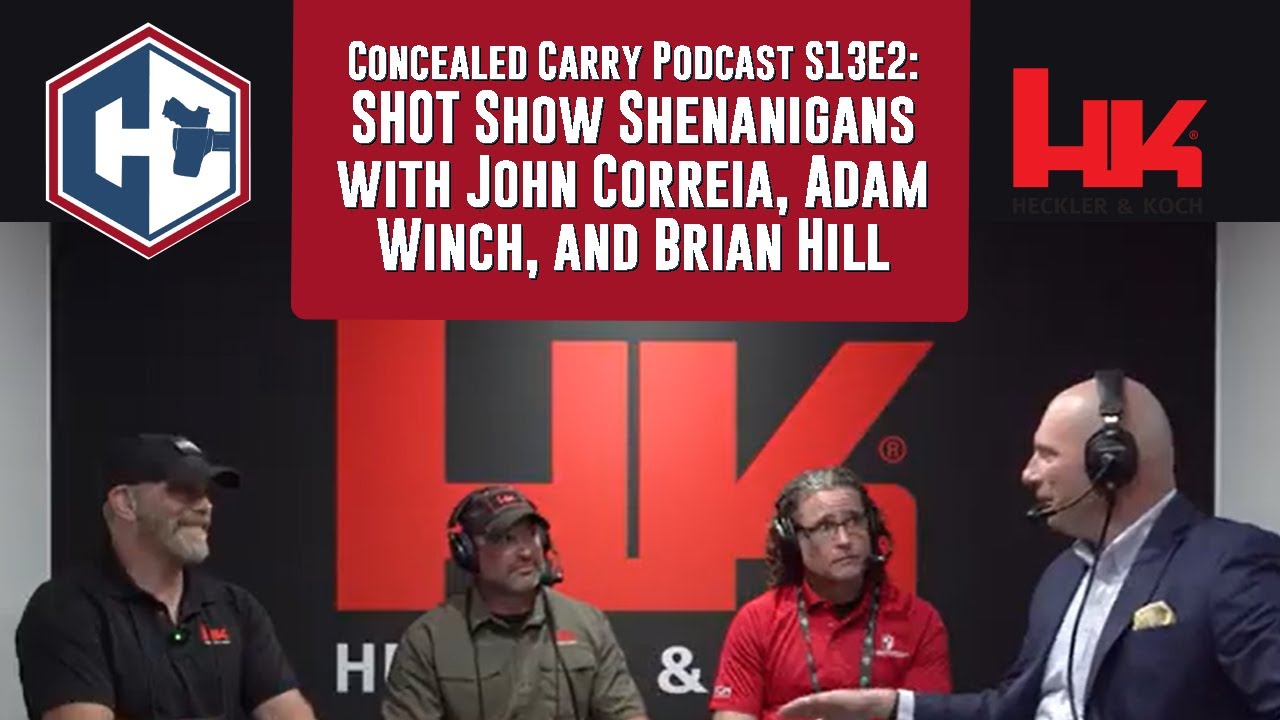 S13E2: Выходки на выставке SHOT Show с Джоном Коррейей, Адамом Винчем и Брайаном Хиллом