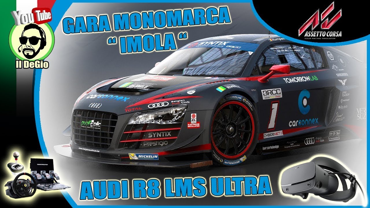ASSETTO CORSA VR - GARA A IMOLA - AUDI R8 LMS ULTRA